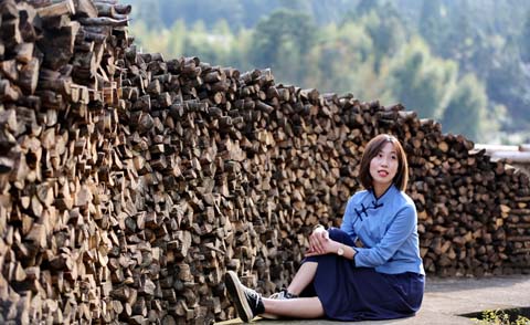 閩侯廷坪“夢幻雪”，落英繽紛盼君來 