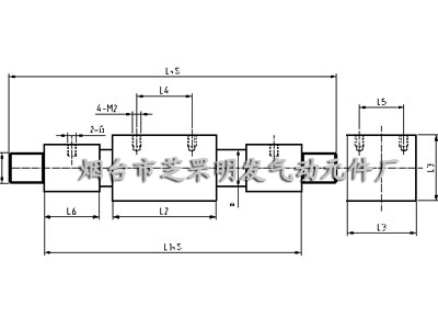 CWC系列磁性氣缸外形